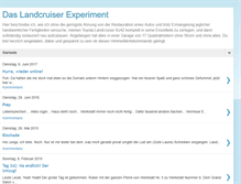 Tablet Screenshot of landcruiser-experiment.net
